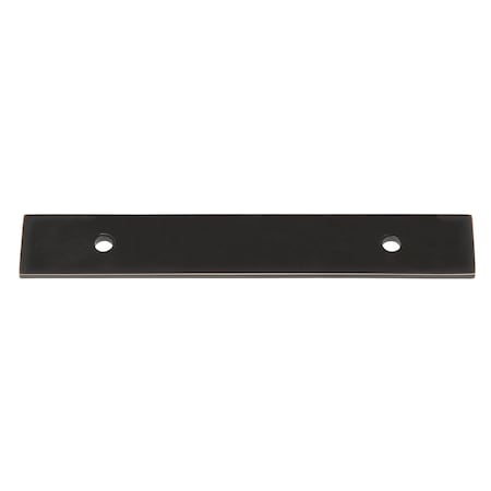 Gliderite Hardware 6 in. Oil Rubbed Bronze Squared Back Plate 3-3/4 in. Center to Center - 6342-96-ORB, 25PK 6342-96-ORB-25